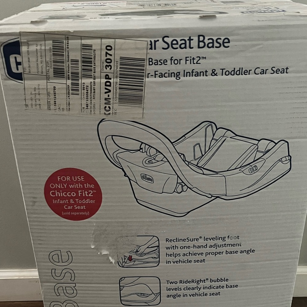NEW Chicco Fit2 Car Seat Base